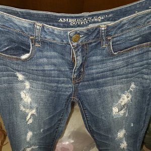 Denom Ripped Jeans (Short/Court)